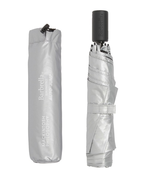MACKINTOSH PHILOSOPHY Barbrella 折りたたみ傘 白 遮光100% 晴雨兼用 折りたたみ日傘 'Barbrella SUN PROTECT