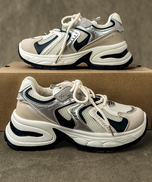 MAISON SELECT スニーカー 6D8 厚底 ダッドスニーカー レディース