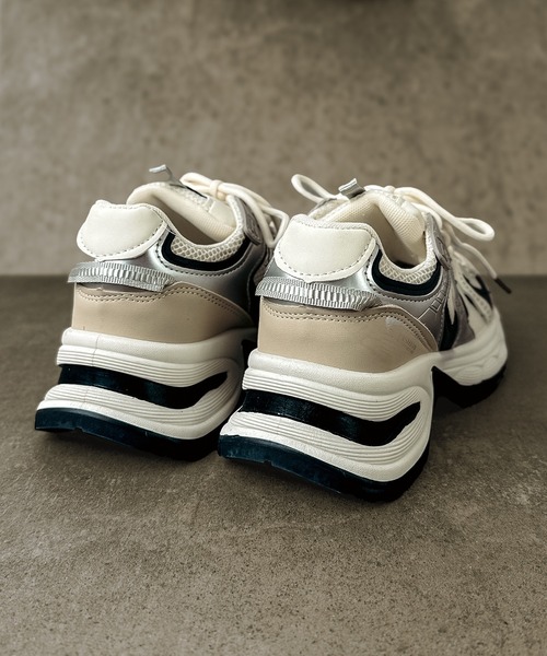 MAISON SELECT スニーカー 6D8 厚底 ダッドスニーカー レディース