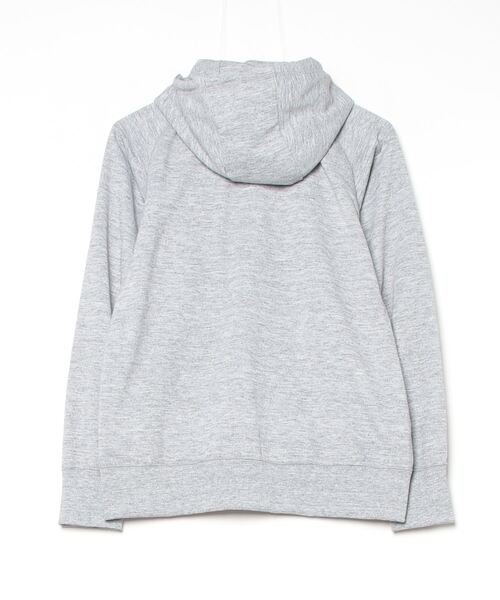 THE NORTH FACE グレー ジップアップフーディー THE NORTH FACE 「THE FACE」 ワンポイントジップアップパーカー
