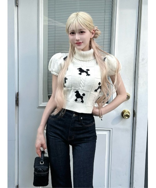 Darich ニット Darich ニット セーター プードルシルエットニットトップス
