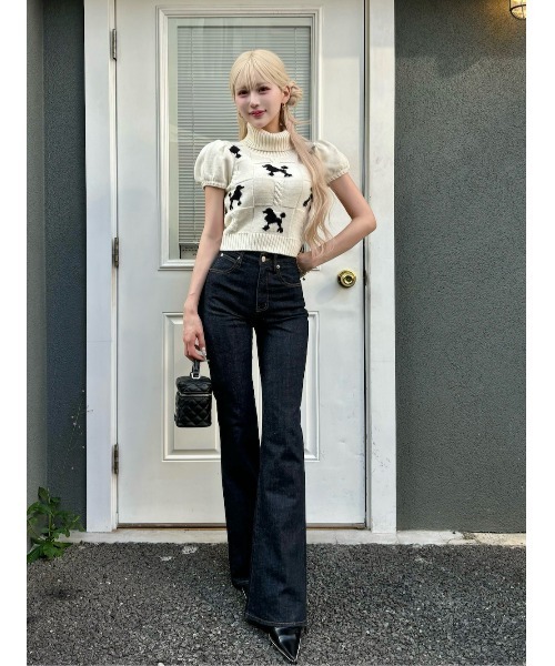 Darich ニット セーター プードルシルエットニットトップス