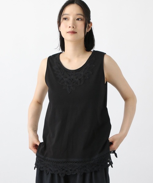新品　studio CLIP <natural by clip） トップス　夏 studio CLIP タンクトップ ノースリーブ 「natural by clip