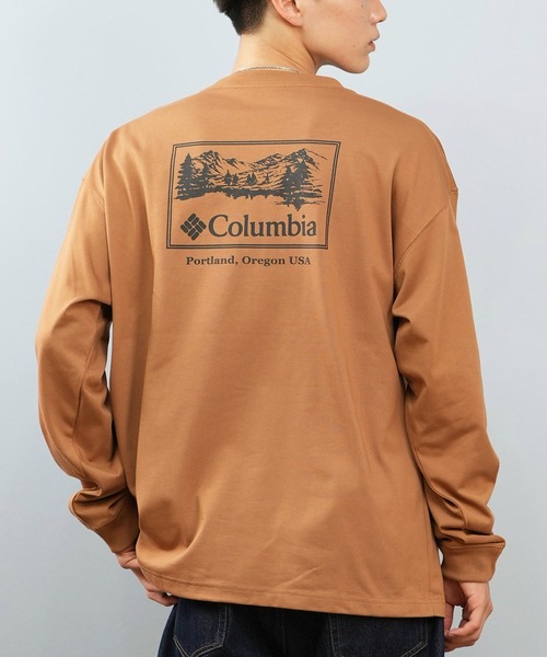 tシャツ 「限定」columbia/コロンビア ユニセックス SUNRISE EDGE GRAPHIC LS T ロンT/長袖Tシャツ バックプリント | Columbia | 05