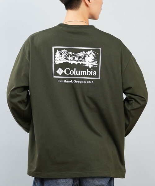 tシャツ 「限定」columbia/コロンビア ユニセックス SUNRISE EDGE GRAPHIC LS T ロンT/長袖Tシャツ バックプリント | Columbia | 06