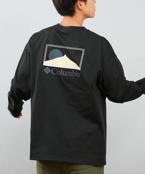 tシャツ 「限定」columbia/コロンビア ユニセックス SUNRISE EDGE GRAPHIC LS T ロンT/長袖Tシャツ バックプリント | Columbia | 04