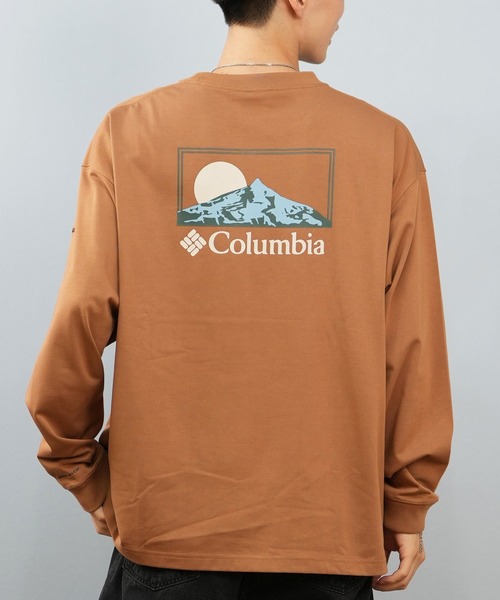 tシャツ 「限定」columbia/コロンビア ユニセックス SUNRISE EDGE GRAPHIC LS T ロンT/長袖Tシャツ バックプリント | Columbia | 07