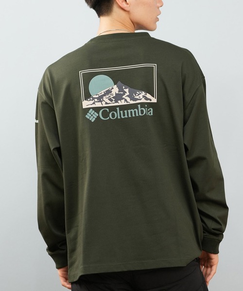 tシャツ 「限定」columbia/コロンビア ユニセックス SUNRISE EDGE GRAPHIC LS T ロンT/長袖Tシャツ バックプリント | Columbia | 08