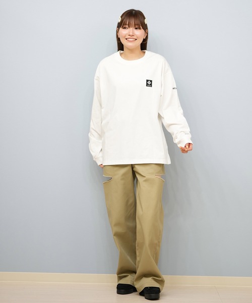 tシャツ 「限定」columbia/コロンビア ユニセックス SUNRISE EDGE GRAPHIC LS T ロンT/長袖Tシャツ バックプリント | Columbia | 15