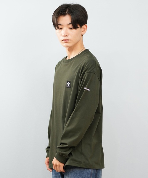 tシャツ 「限定」columbia/コロンビア ユニセックス SUNRISE EDGE GRAPHIC LS T ロンT/長袖Tシャツ バックプリント | Columbia | 23