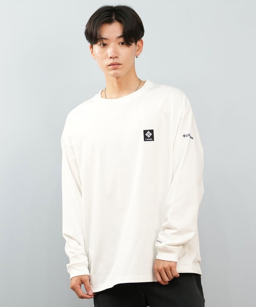 tシャツ 「限定」columbia/コロンビア ユニセックス SUNRISE EDGE GRAPHIC LS T ロンT/長袖Tシャツ バックプリント | Columbia | 28