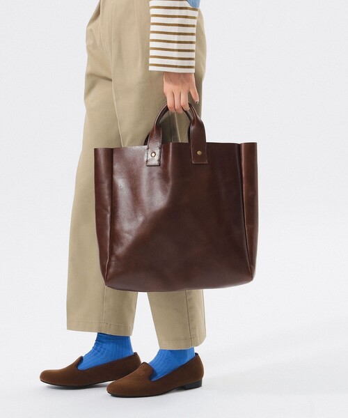 BEAMS BOY（ビームス ボーイ） トートバッグ ハンド レザー バッグ