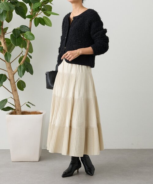 BEARDSLEY（ビアズリー） カーディガン ニットチュールジャケット