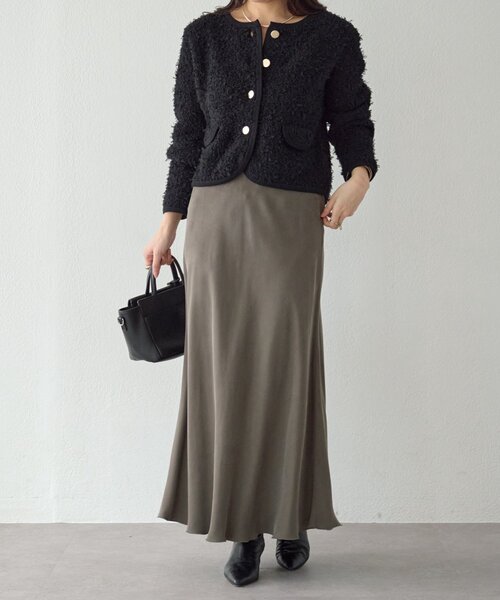 BEARDSLEY（ビアズリー） カーディガン ニットチュールジャケット