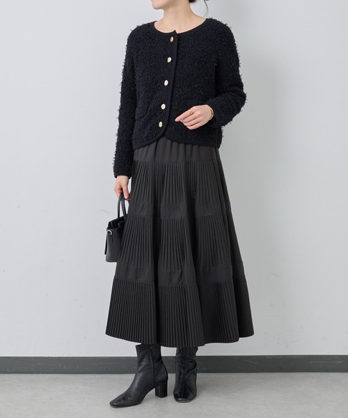 BEARDSLEY（ビアズリー） カーディガン ニットチュールジャケット