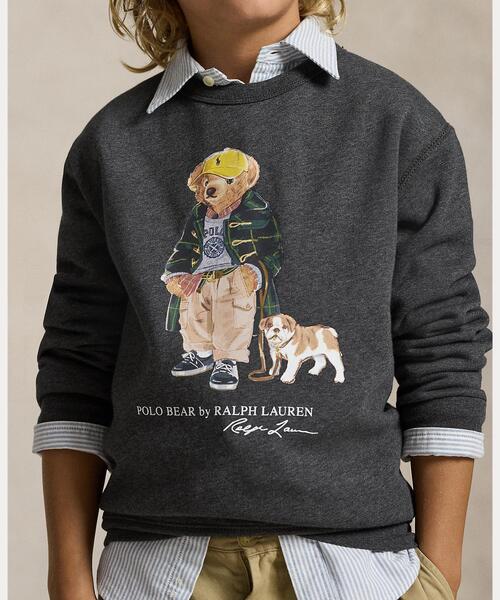 Polo Ralph Lauren Childrenswear トレーナー ベア ヘザード