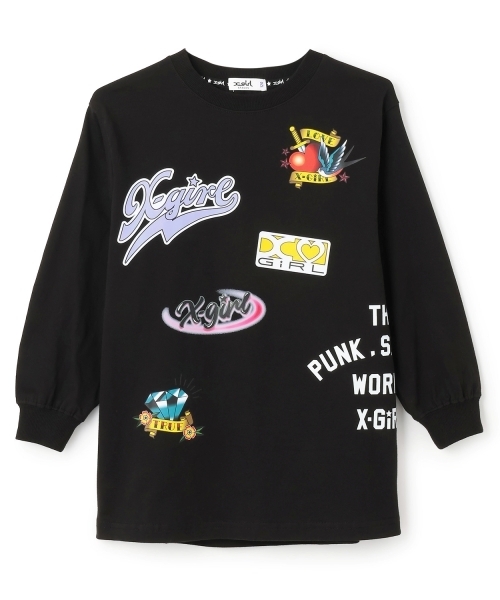 X-girl Stages（エックスガールステージス） tシャツ 「TBSドラマ