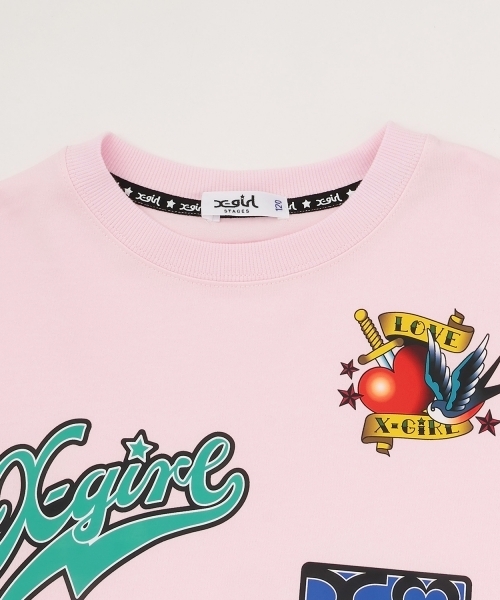 X-girl Stages（エックスガールステージス） tシャツ 「TBSドラマ
