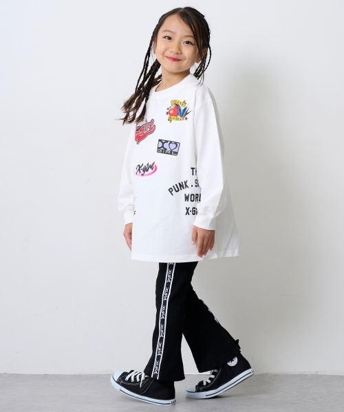 X-girl Stages（エックスガールステージス） tシャツ 「TBSドラマ