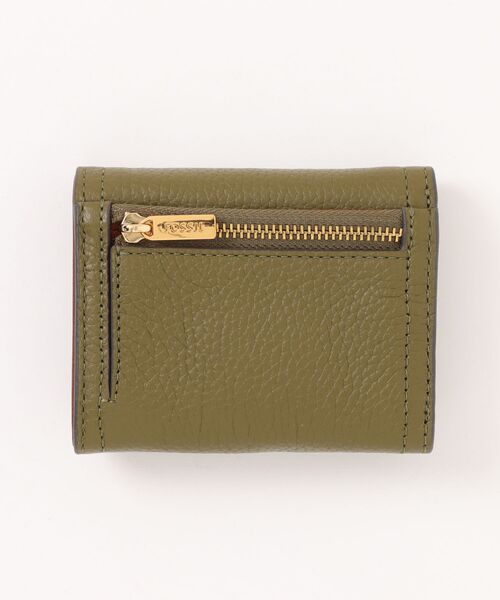 FOSSIL（フォッシル） 財布 三つ折り財布 レディース レザー グリーン