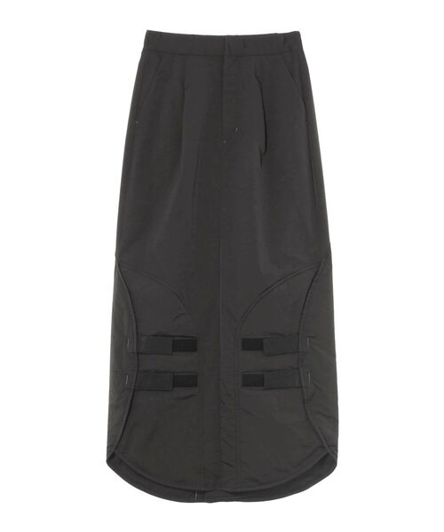 美品！【UN3D. 】タイトスカート 黒 UN3D.（アンスリード） ロング スカート ARMOR HEM TIGHT SKIRT