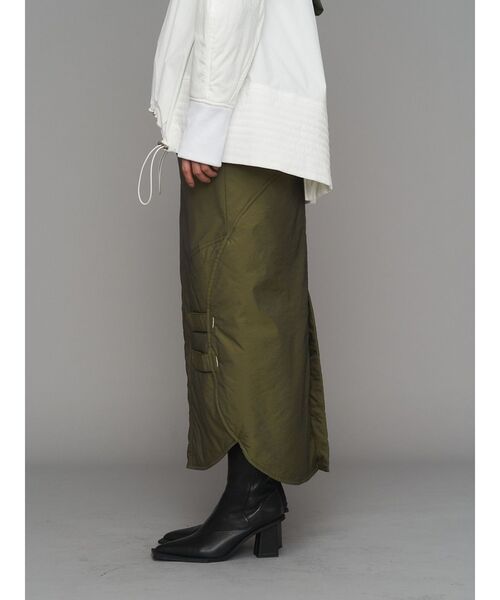 UN3D.（アンスリード） ロング スカート ARMOR HEM TIGHT SKIRT