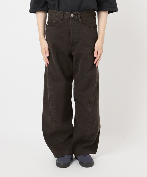 NVRFRGT（ネヴァーフォーゲット） ジーンズ 3D TWISTED WIDE LEG JEANS