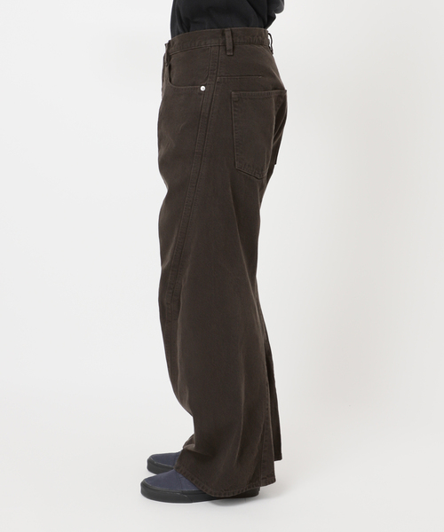 NVRFRGT（ネヴァーフォーゲット） ジーンズ 3D TWISTED WIDE LEG JEANS