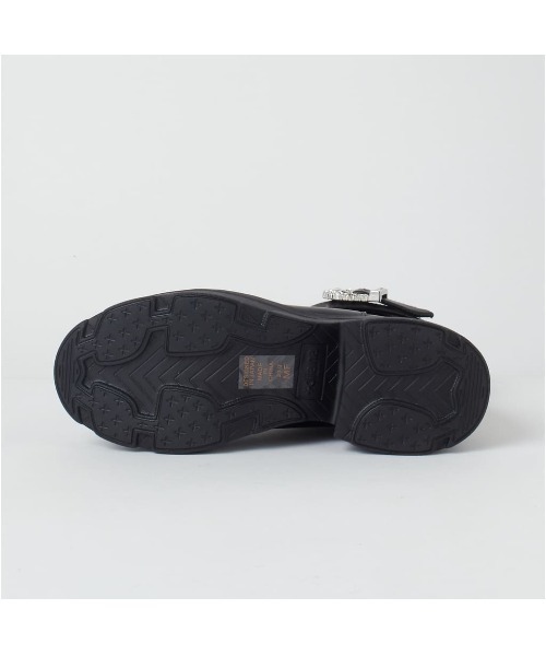 diana（プラスダイアナ） ブーツ 「軽量」クリスタルバックル ショート