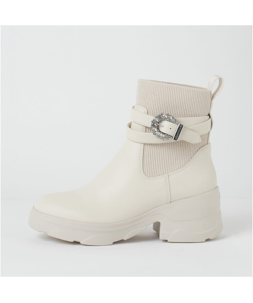 diana（プラスダイアナ） ブーツ 「軽量」クリスタルバックル ショート