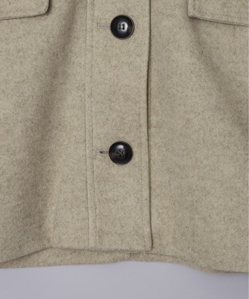 Olu.（オルドット） コート アウター フェイクウールショートアウター