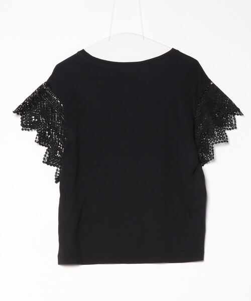 「JEANASIS」 半袖Tシャツ FREE ブラック レディース_画像2