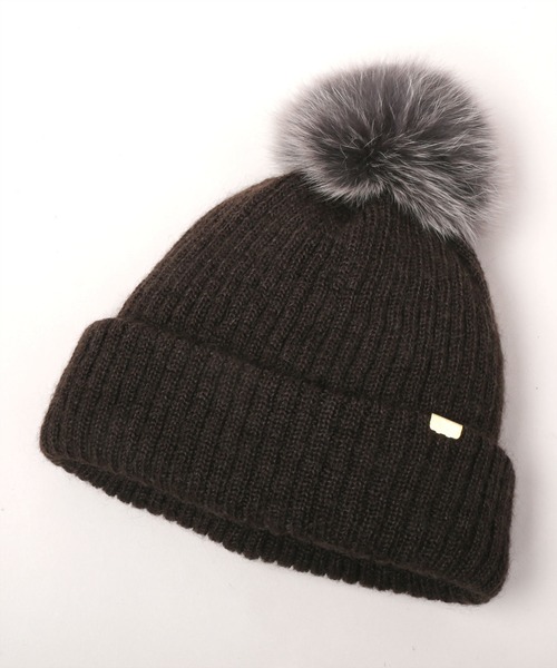 CA4LA（カシラ） ニット帽 ニットキャップ EX PLATINA FOX 7