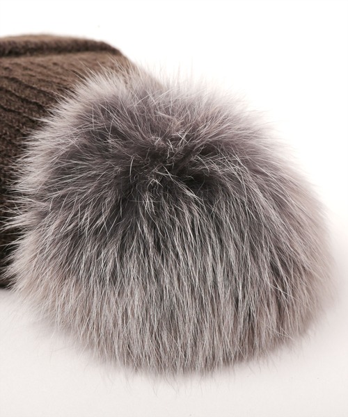 CA4LA（カシラ） ニット帽 ニットキャップ EX PLATINA FOX 7