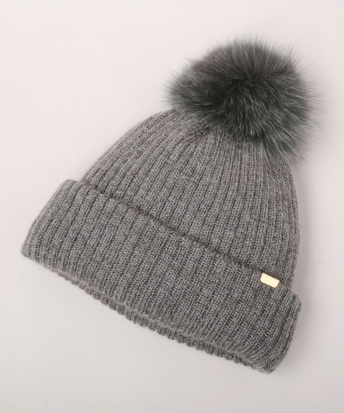 CA4LA（カシラ） ニット帽 ニットキャップ EX PLATINA FOX 7