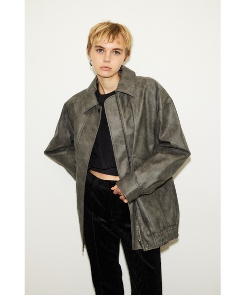 THROW by SLY 「THROW SLY」 ブルゾン FREE ダークブラウン レディース