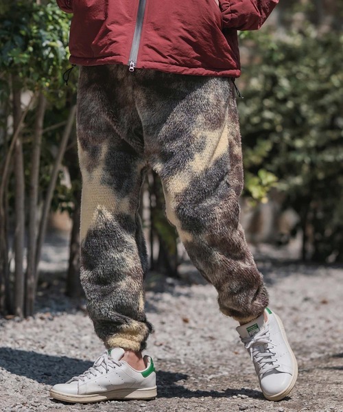 CAMBIO（カンビオ） パンツ mp14199-Monotone Marble Fake Fur Balloon