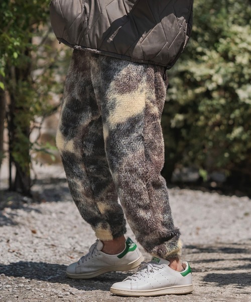 CAMBIO（カンビオ） パンツ mp14199-Monotone Marble Fake Fur Balloon