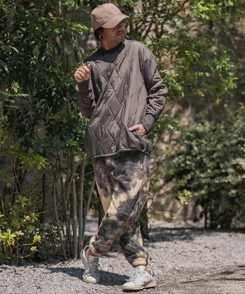 CAMBIO（カンビオ） パンツ mp14199-Monotone Marble Fake Fur Balloon