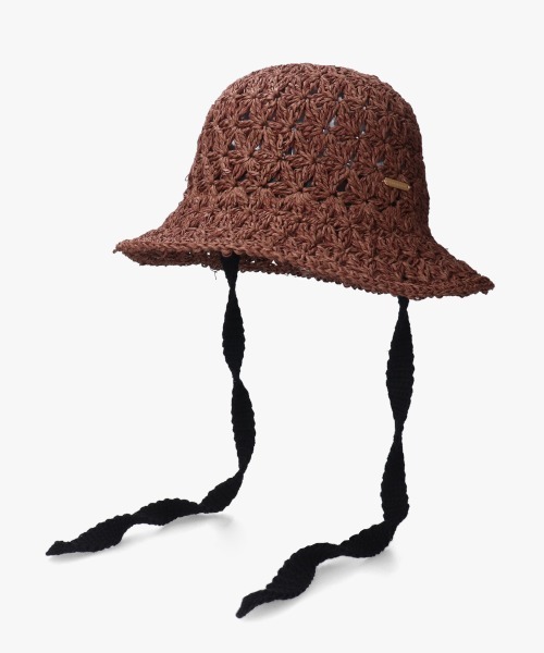 「kaorinomori」 ストローハット M/57.5cm ベージュ レディース_画像7