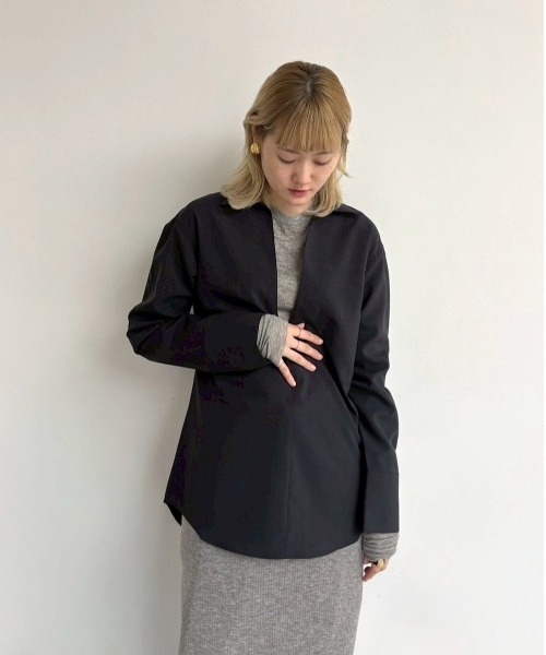 anuke（アンヌーク） ワンピース Sheer Rib Onepiece : ZOZOTOWN Yahoo