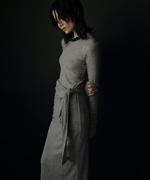 アンヌークAnuke Sheer Rib Onepiece シアーリブワンピース アンヌークAnuke Sheer Rib Onepiece シアーリブワンピース