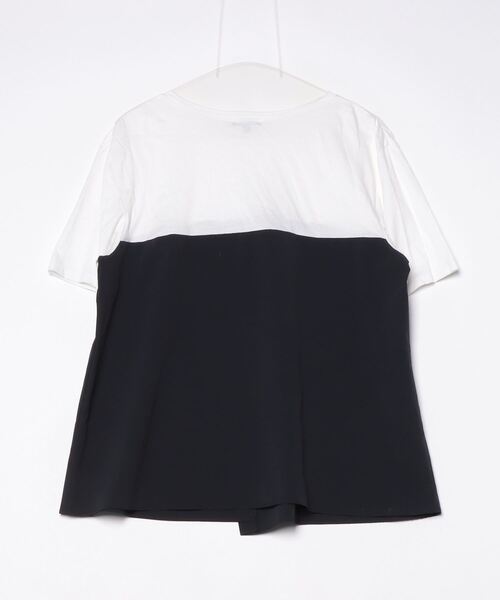 「INDIVI」 半袖カットソー 13 ブラック レディース_画像2