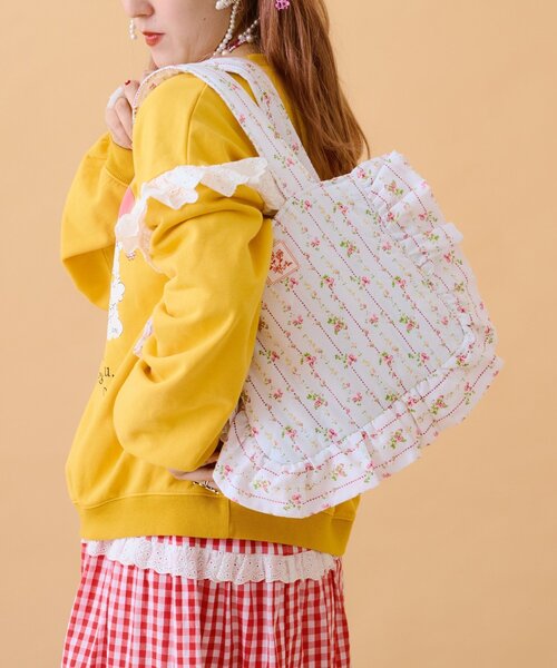 w closet（ダブルクローゼット） トートバッグ 「あみこ企画」花柄