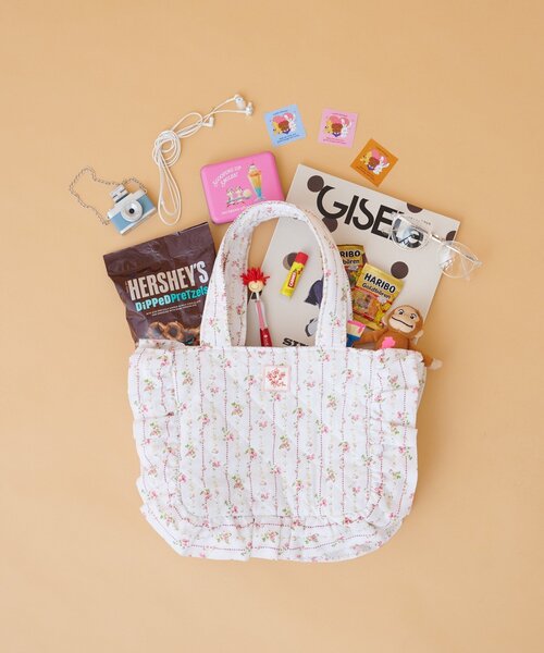 w closet（ダブルクローゼット） トートバッグ 「あみこ企画」花柄