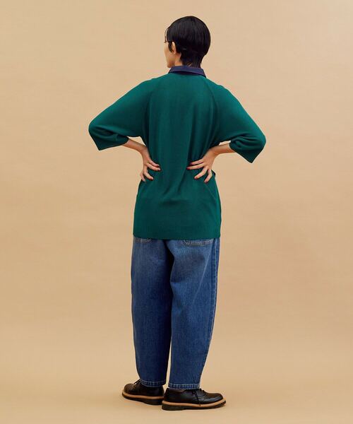 「FRAPBOIS」 半袖シャツ 1 グリーン レディース_画像2