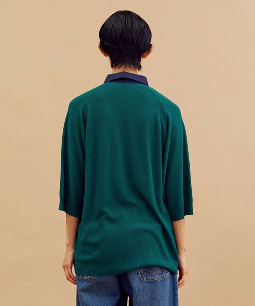 「FRAPBOIS」 半袖シャツ 1 グリーン レディース_画像5