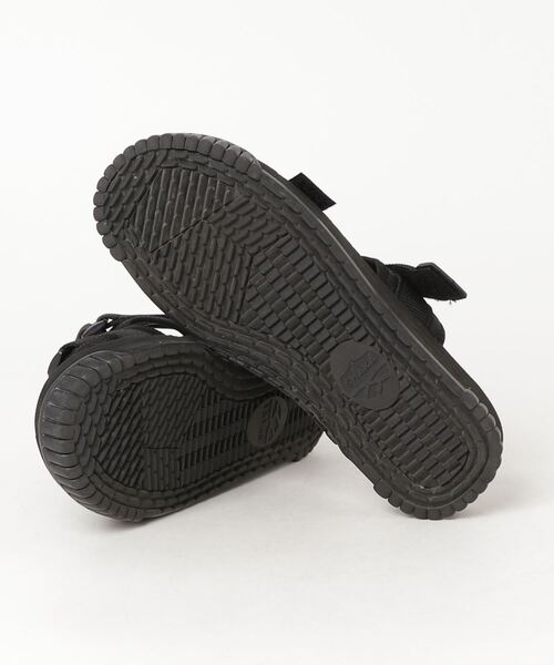 「SHAKA」 フラットサンダル 24cm ブラック レディース_画像3