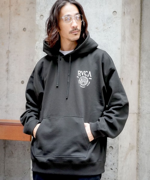 ユニセックス秋冬RVCAルーカパーカーM メンズ レディース RVCA（ルーカ） パーカー フーディー ユニセックス カジュアル