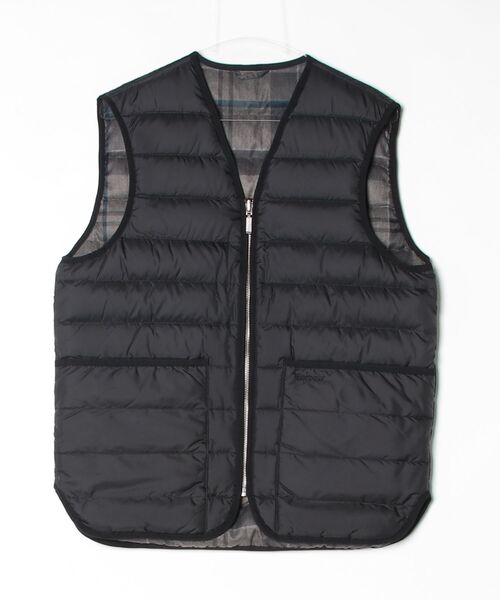 【1/11まで！】別注Barbour リバーシブルダウンベスト Barbour（バブアー） ダウンベスト ベスト リバーシブル ダウン